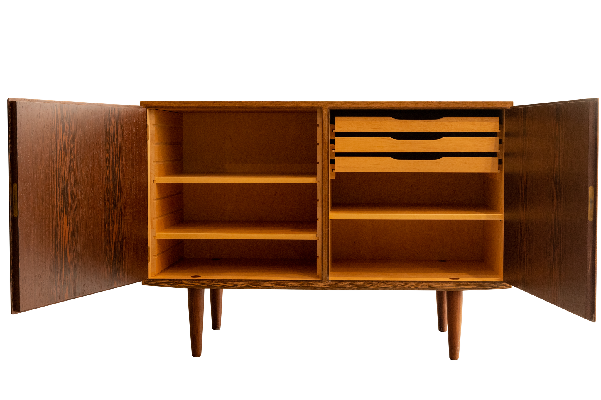 SOLD- Wenge Cabinet by Poul Hundevad – Kjaerlund