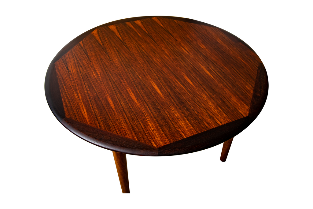 Rosewood Round Coffee Table